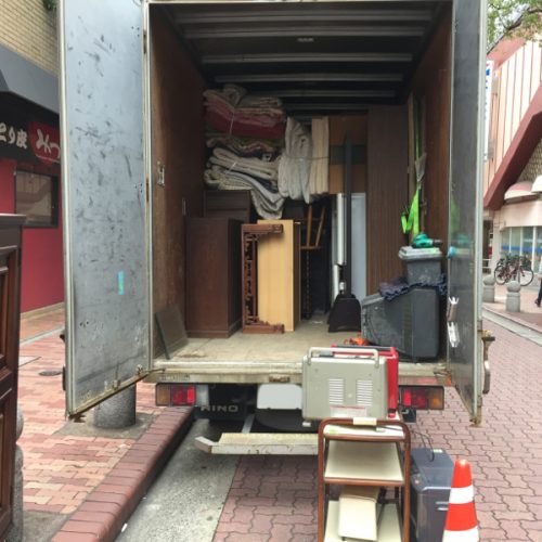 マンション退去による家財道具や家電の処分 - 福岡市南区高宮